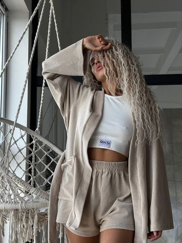 Сорочка Velvet Beige СОРО-125-XXS-BEIGE фото