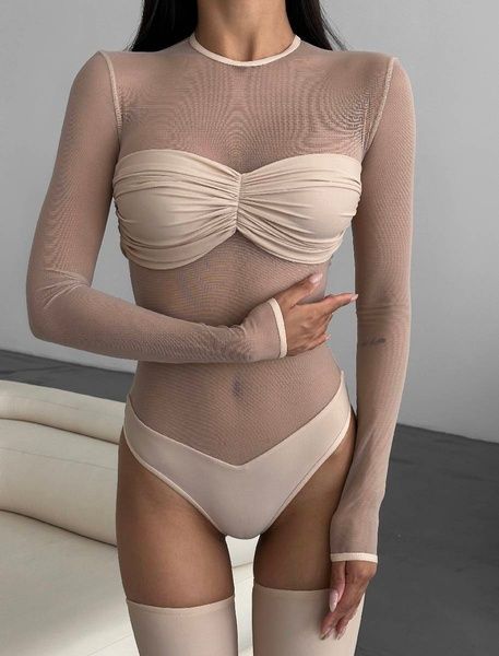 Боді Irida Beige БОДІ-76-XXS-BEIGE фото