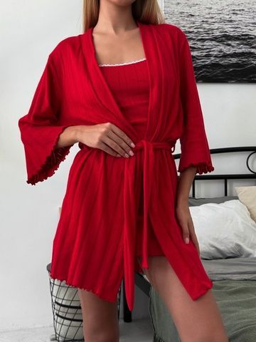 Халат Prime Red ХАЛА-10-XXS-RED фото