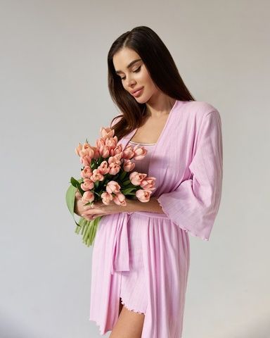 Халат Prime Pink ХАЛА-10-XS-PINK фото