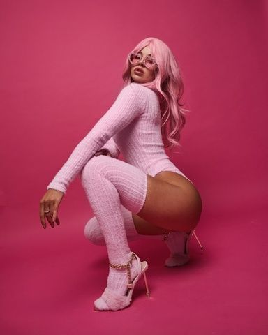 Панчохи Bunny Strip Pink ПАНЧ-103-XS-PINK фото