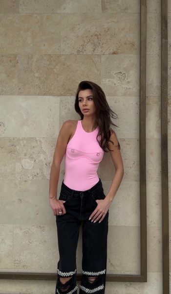 Боді Metallic Light Pink БОДІ-107-XXS-PINK фото
